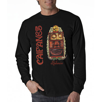 Rock en español Caifanes el silencio long sleeve mens t-shirt