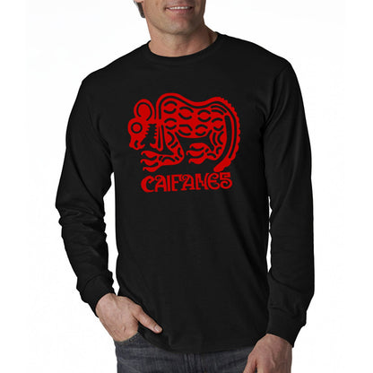 Rock en español Caifanes long sleeve mens t-shirt