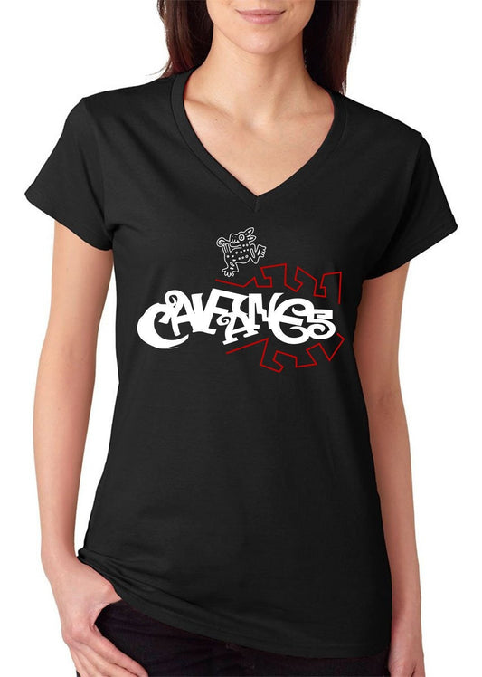 Rock en español caifanes new tribute women's v-neck t-shirt