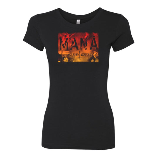 Rock en Español MANA A.. El Cielo Women's Missy T-Shirt