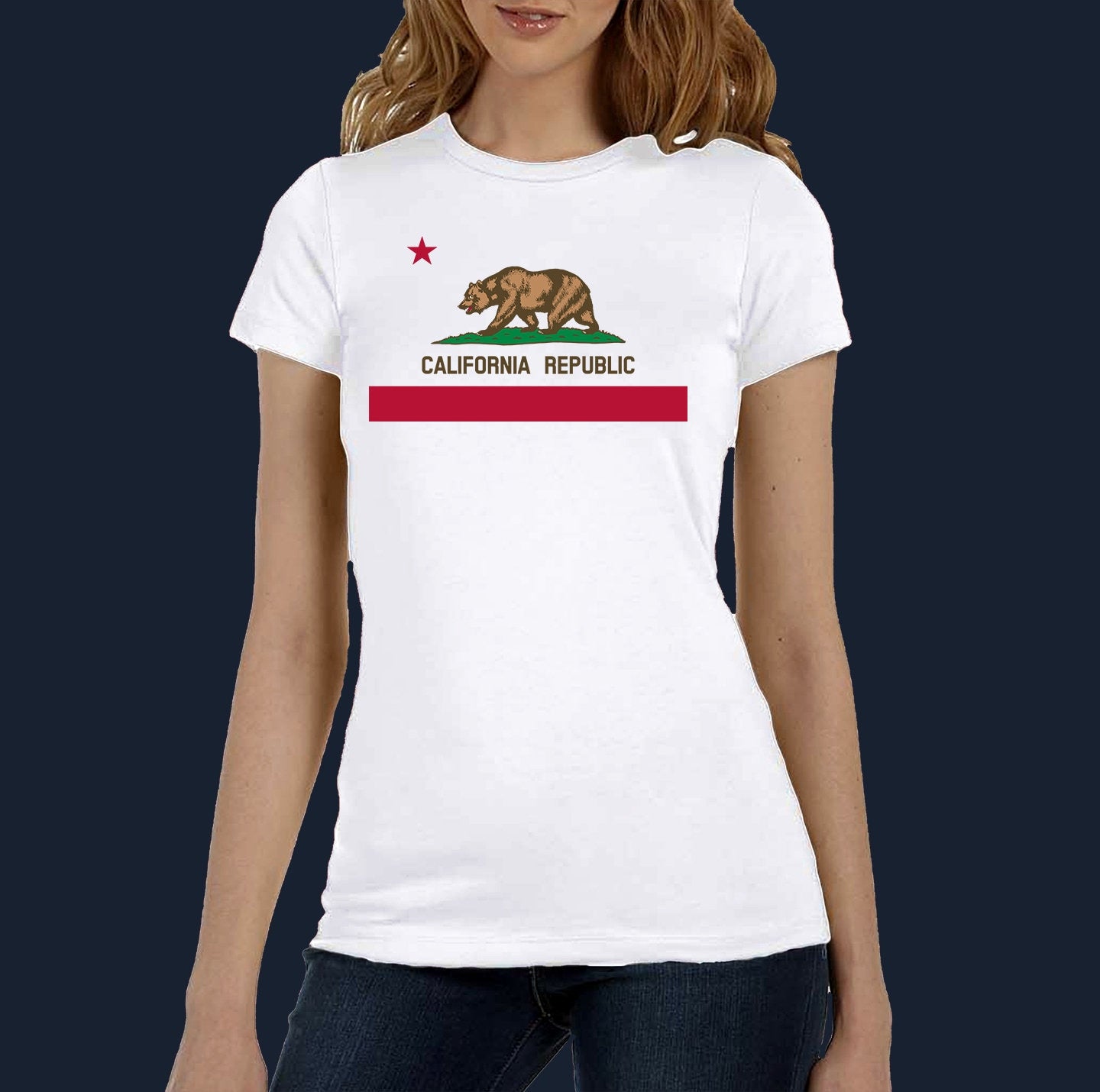 California Republic Flag Women's T-Shirt