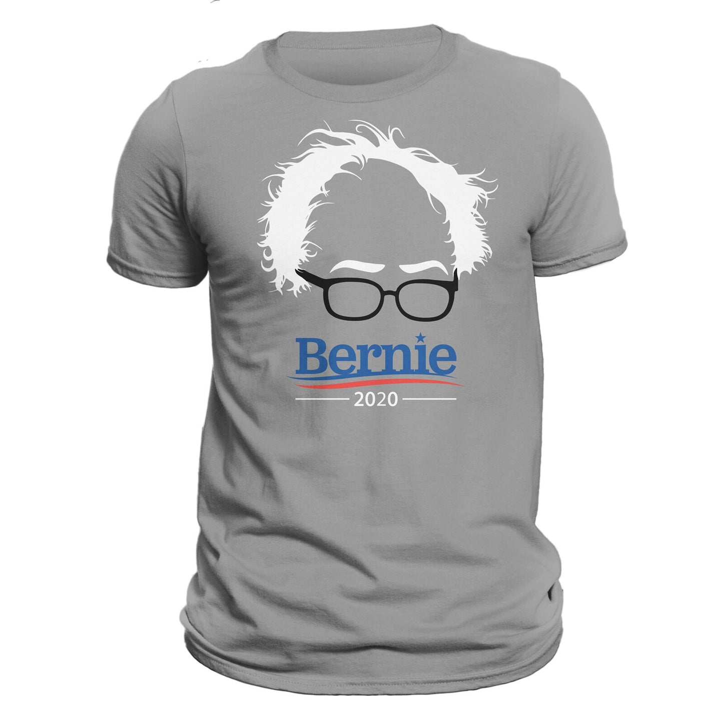 Bernie Sanders 2020 Election Hair & Glasses Men's T-Shirt