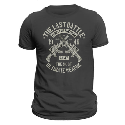 AK 47 Military Rifle Tactical Shooting Men's T-Shirt