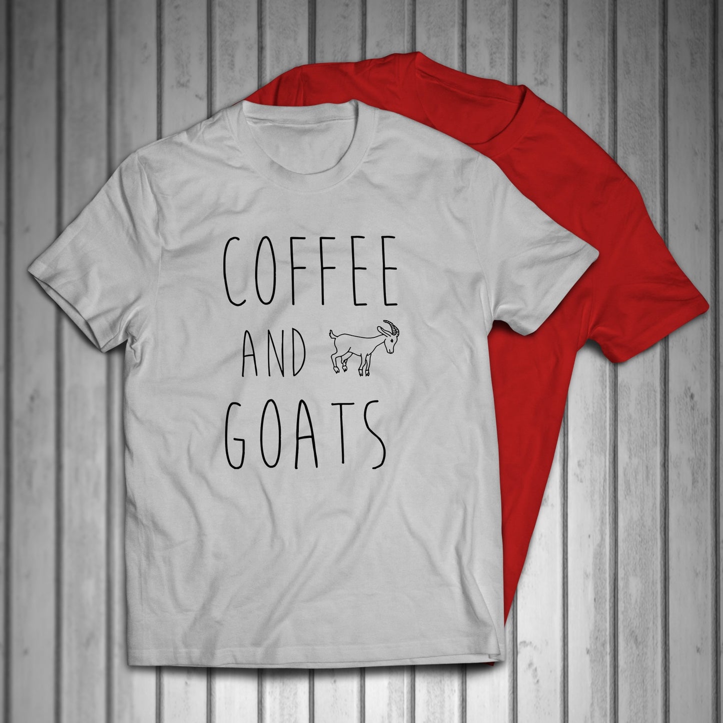 Coffee and Goats Farm Men's T-shirt