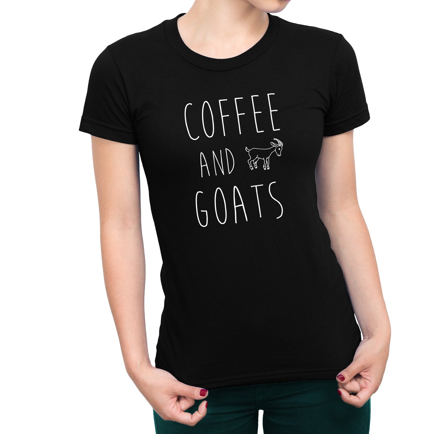 Coffee and Goats Farm Women's T-Shirt