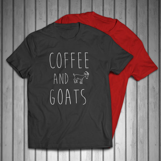 Coffee and Goats Farm Men's T-shirt