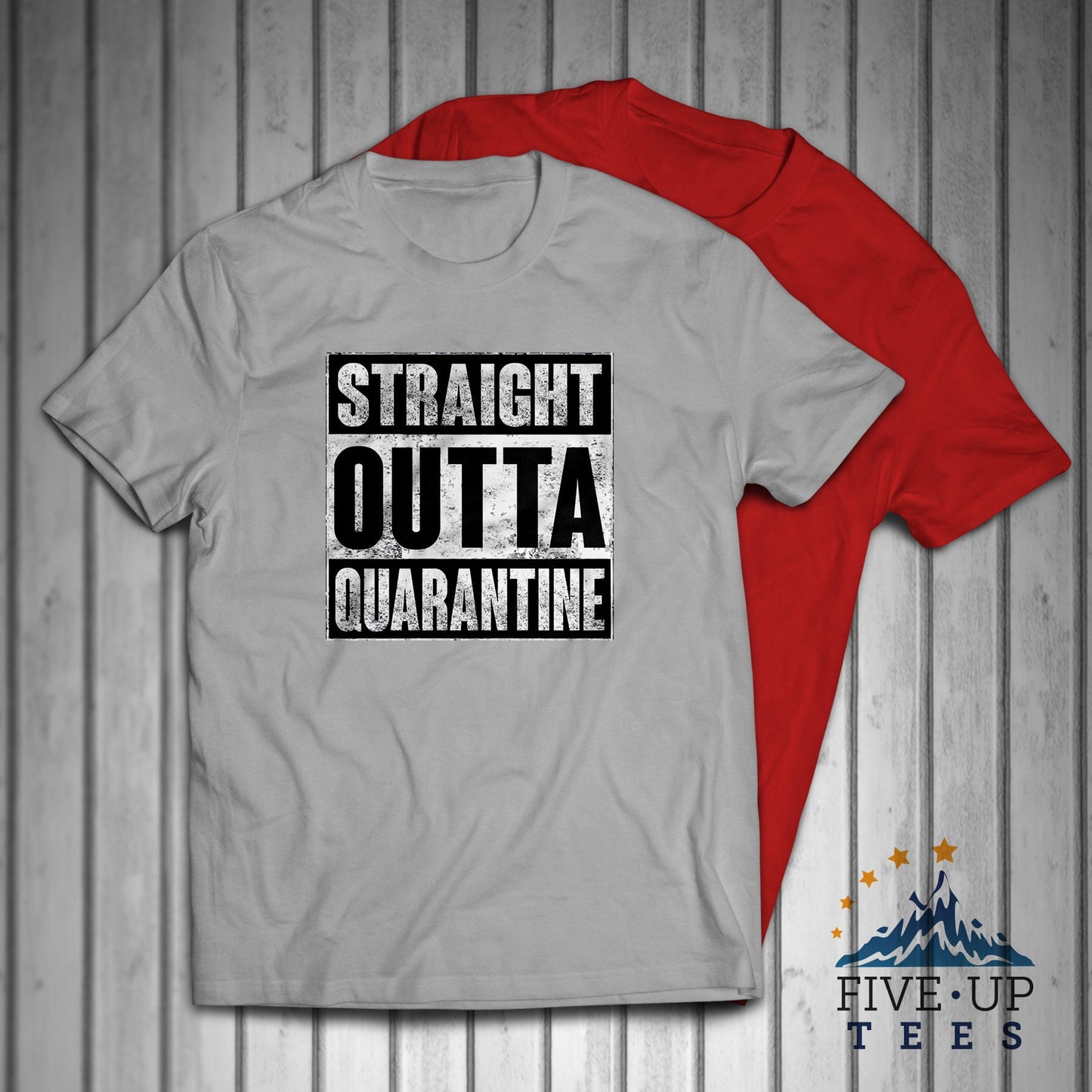 Straight Outta Quarantine Men's T-shirt