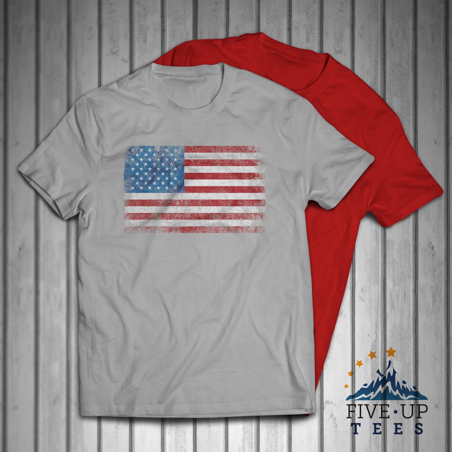 United States of America Flag Patriotic Men's T-shirt