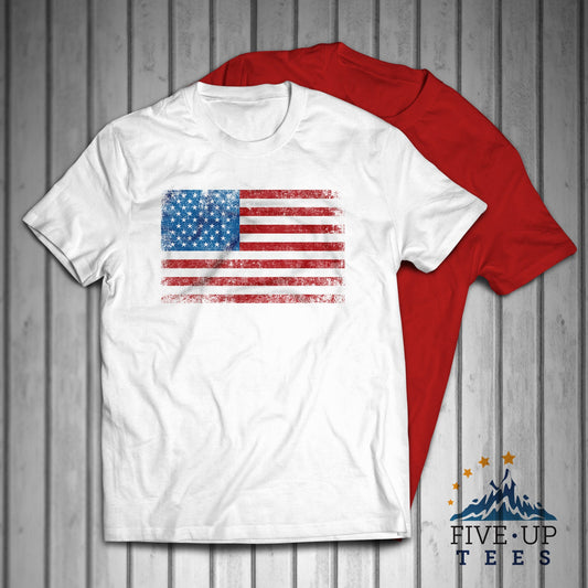 United States of America Flag Patriotic Men's T-shirt