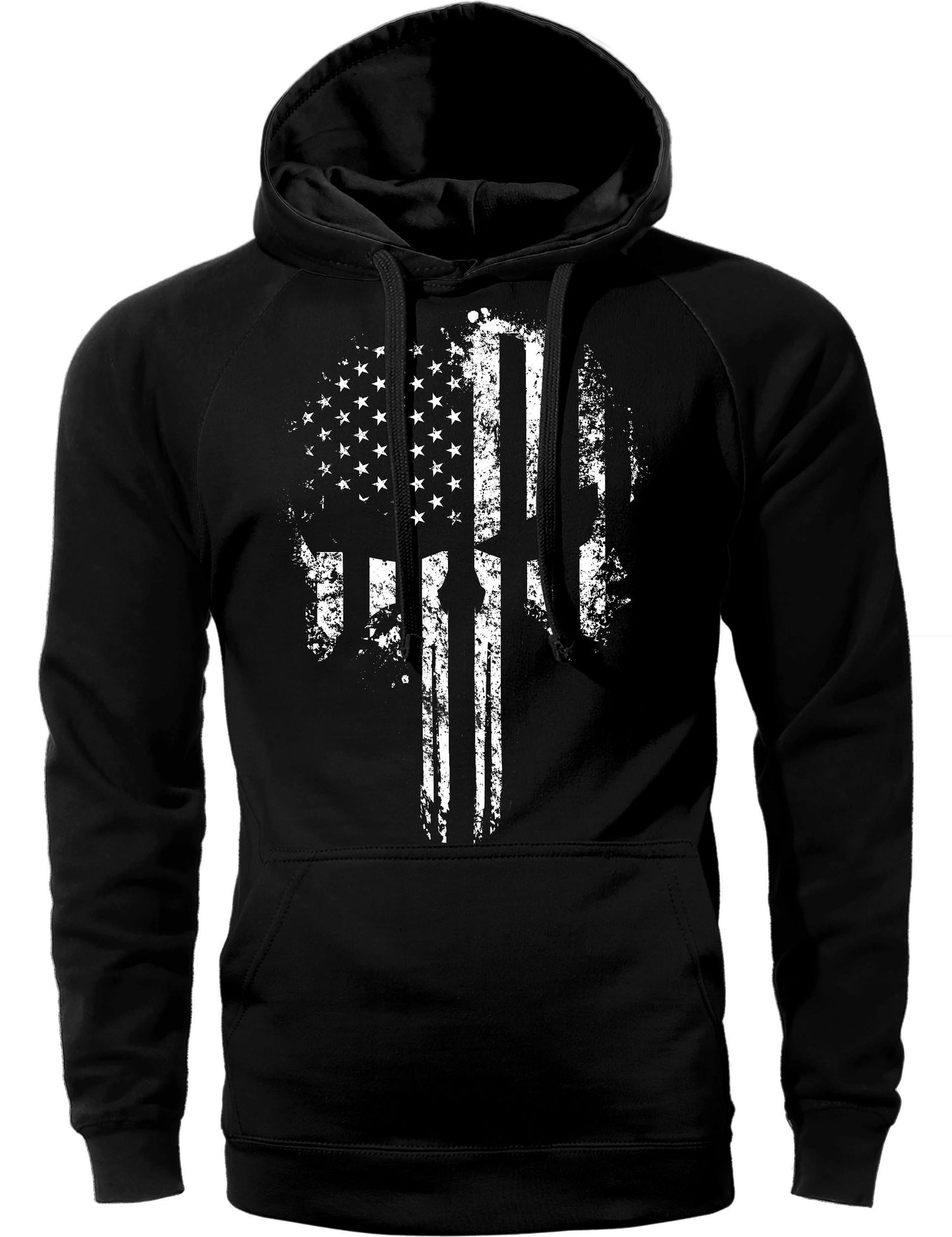 American Flag Skull Hoodie Sweatshirt!