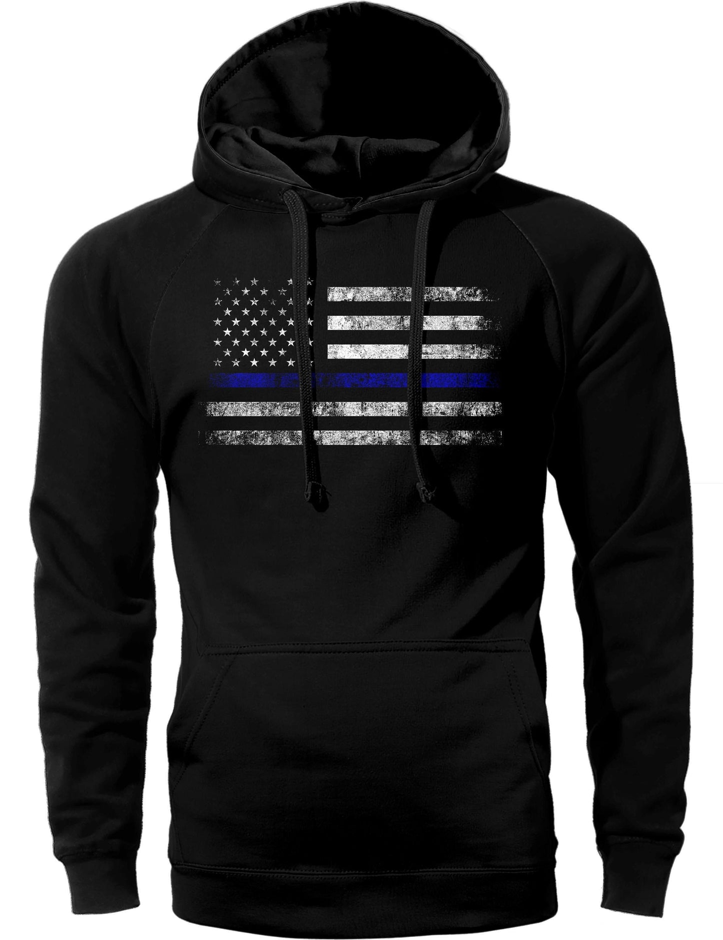 Thin Blue Line Flag Police Lives Hoodie Sweatshirt