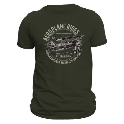 Airplane Pilot Flying Aeroplane Men's T-Shirt