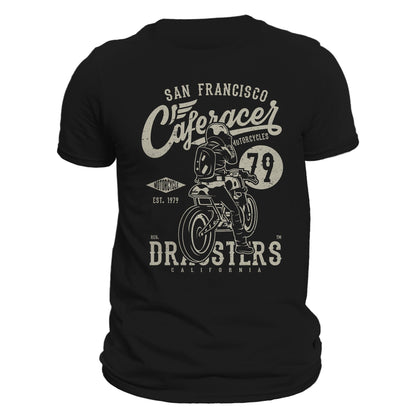 San Fransisco Cafe Racer 79 Motorcycle Men's T-Shirt