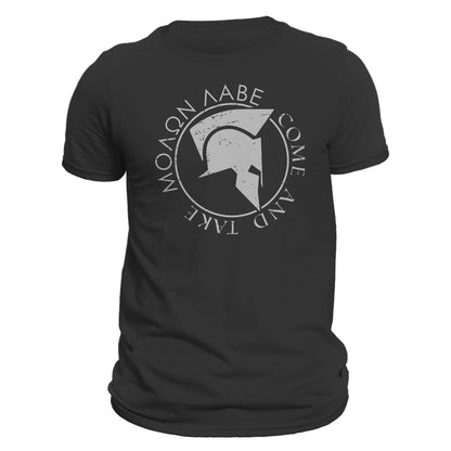 Molon Labe Spartan Warrior Men's T-Shirt