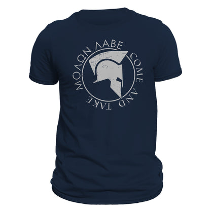 Molon Labe Spartan Warrior Men's T-Shirt