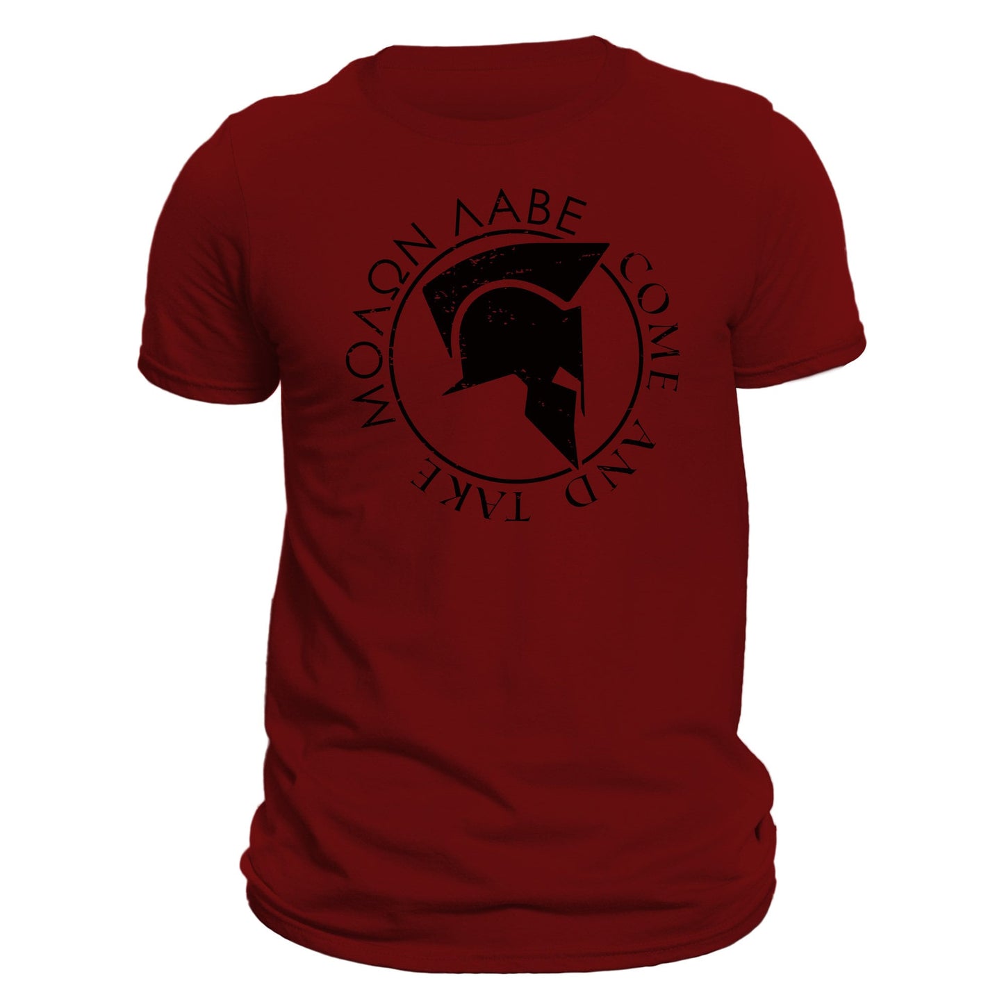 Molon Labe Spartan Warrior Men's T-Shirt