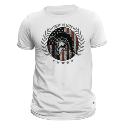 Liberty or Death American Spartan Warrior Men's T-Shirt