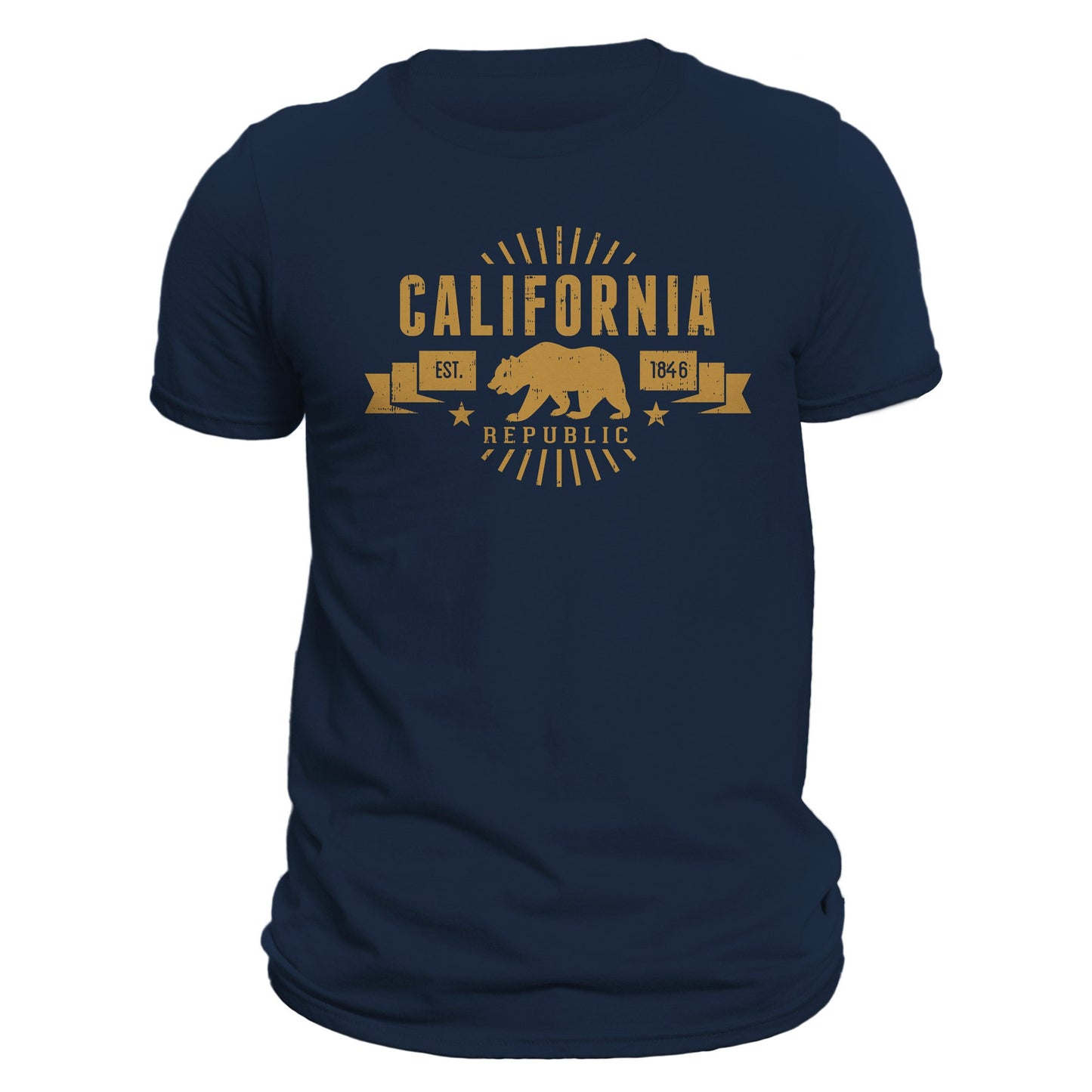 California Republic Established 1846 Men's T-Shirt