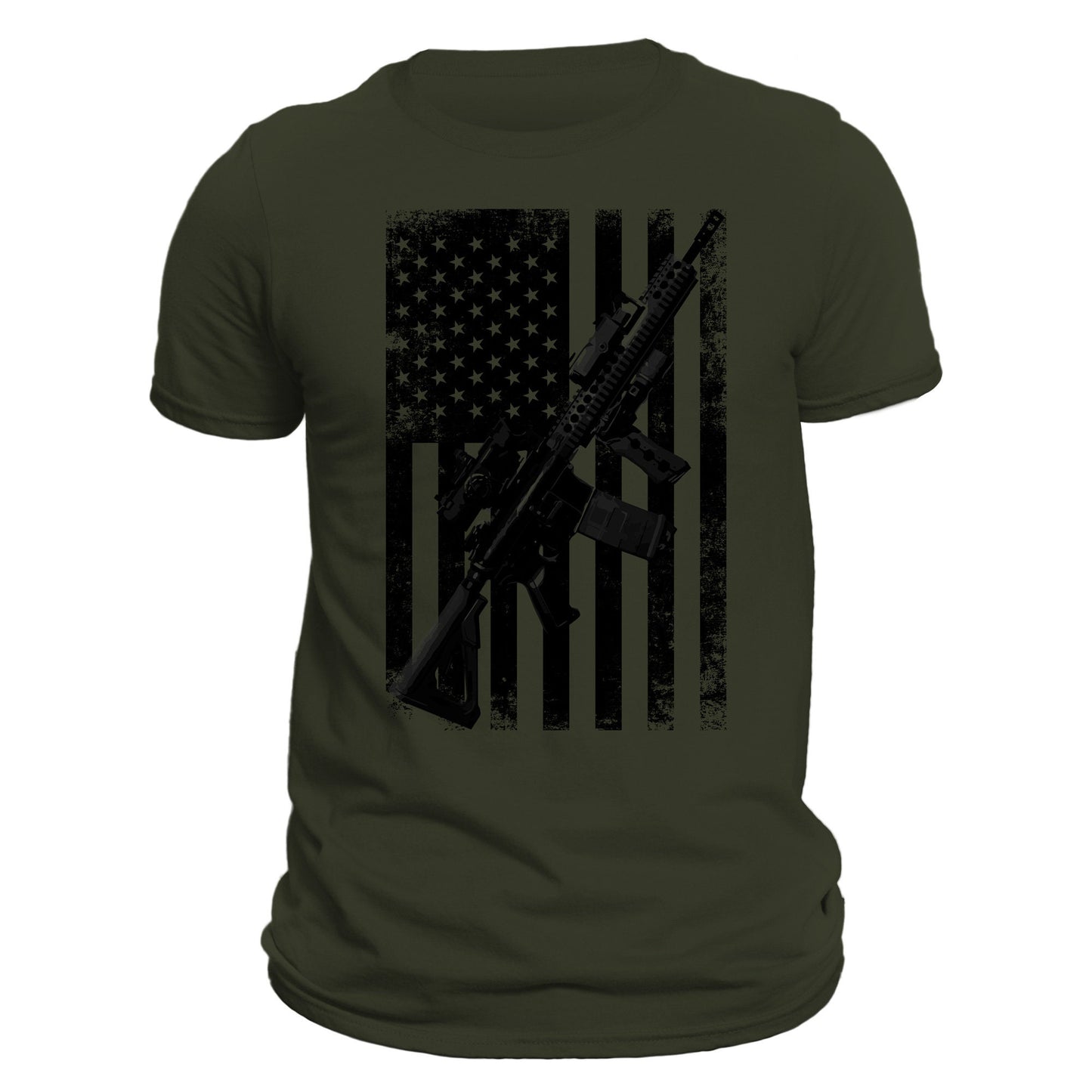 Second Amendment AR-15 Rifle Men's T-Shirt