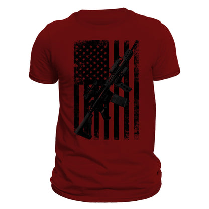 Second Amendment AR-15 Rifle Men's T-Shirt