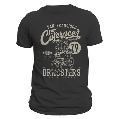 San Fransisco Cafe Racer 79 Motorcycle Men's T-Shirt