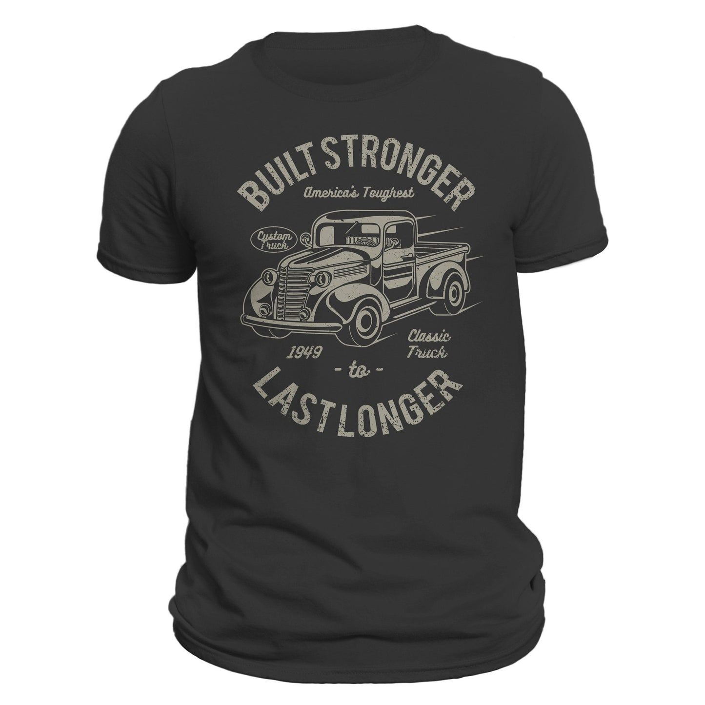 Classic Truck 1949 Built Stronger Last Longer Men's T-Shirt