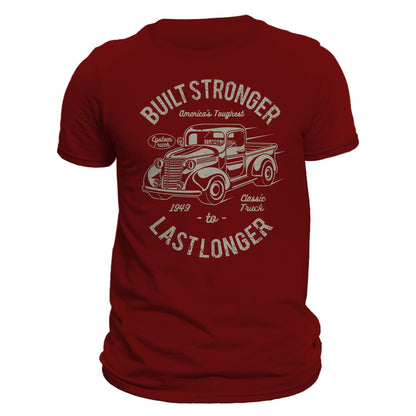 Classic Truck 1949 Built Stronger Last Longer Men's T-Shirt