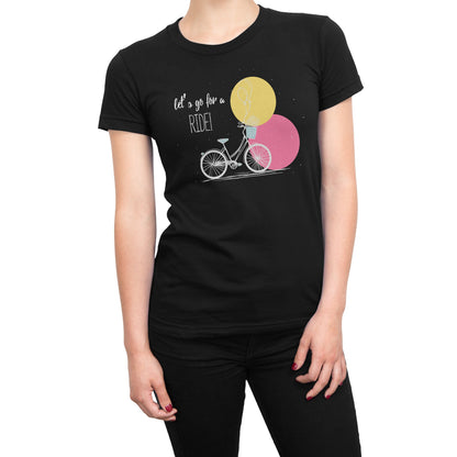 Let's Go for a Ride Bicycle Women's T-Shirt