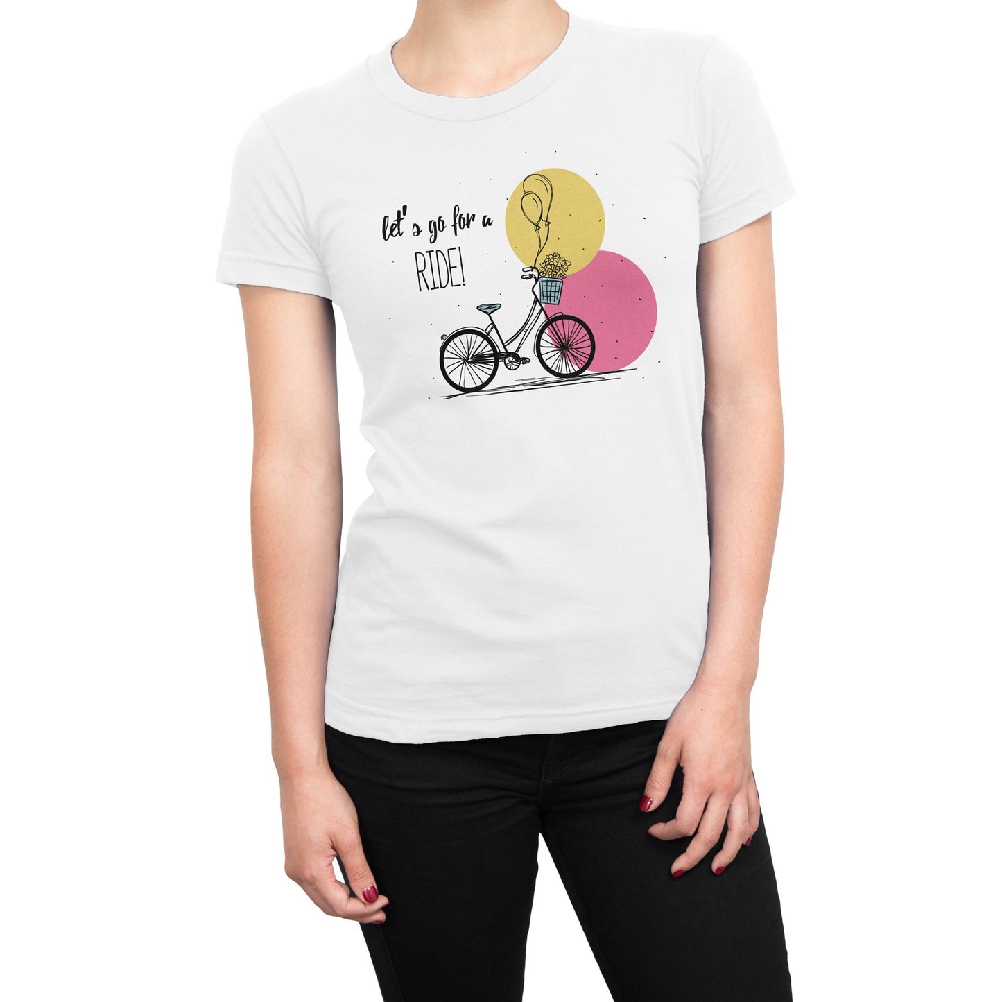 Let's Go for a Ride Bicycle Women's T-Shirt