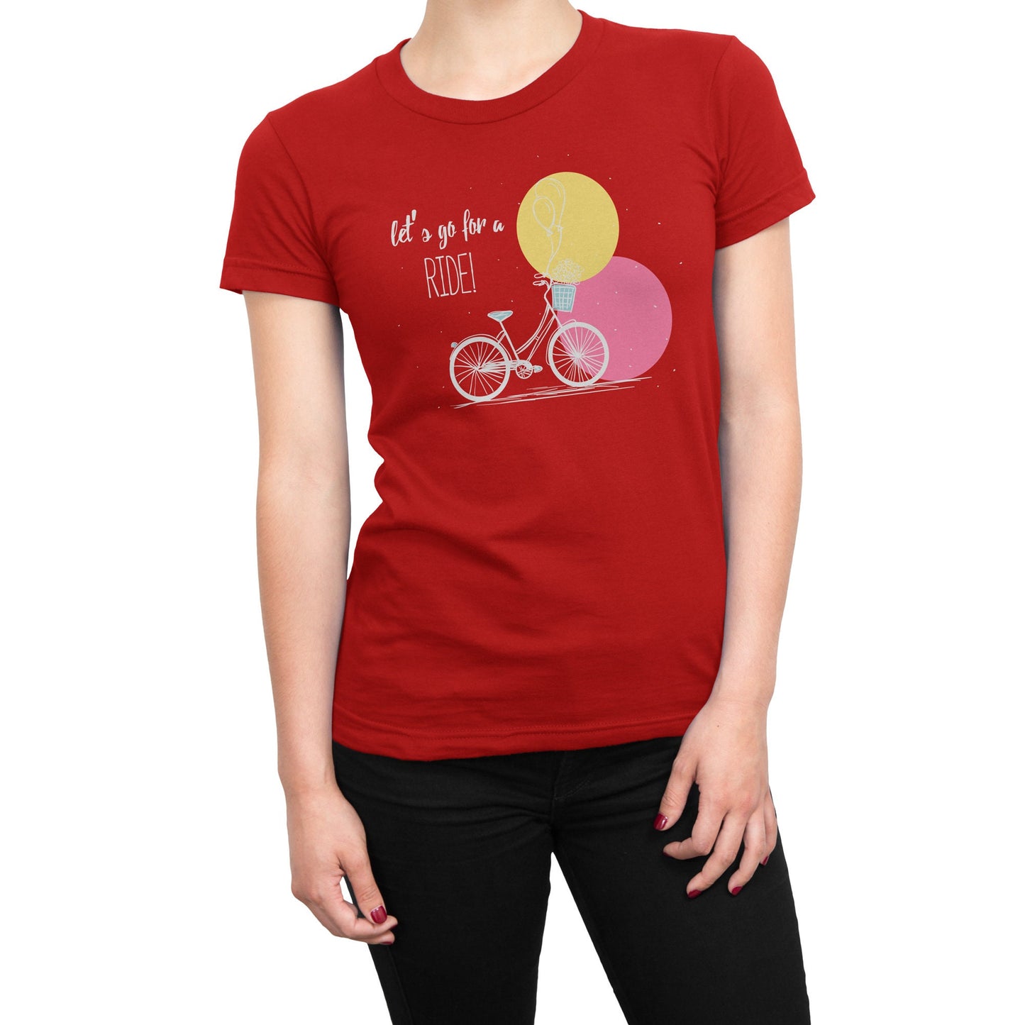 Let's Go for a Ride Bicycle Women's T-Shirt