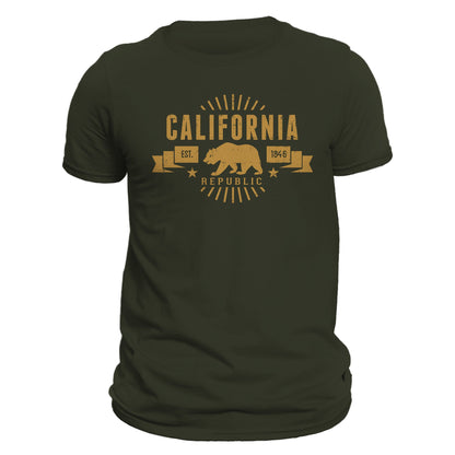 California Republic Established 1846 Men's T-Shirt