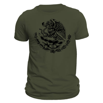 Mexico Mexican Flag Eagle T-Shirt- Playera Con el Aguila De Mexico