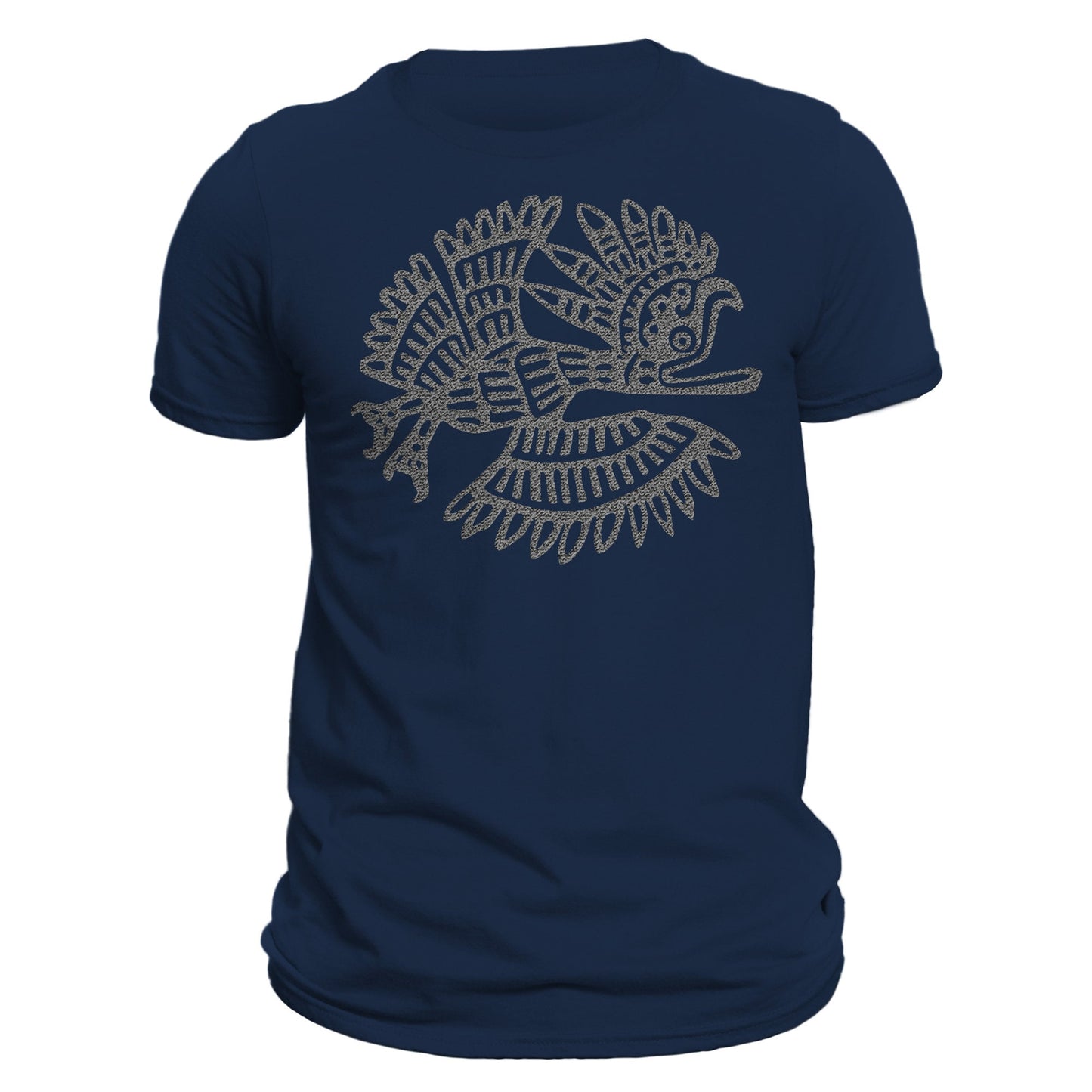 Quetzal Bird Aztec T-Shirt- Playera Con Pajaro Quetzal Azteca