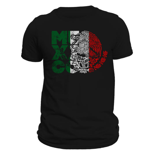 Mexico Tricolor Patriotic Mexican T-Shirt