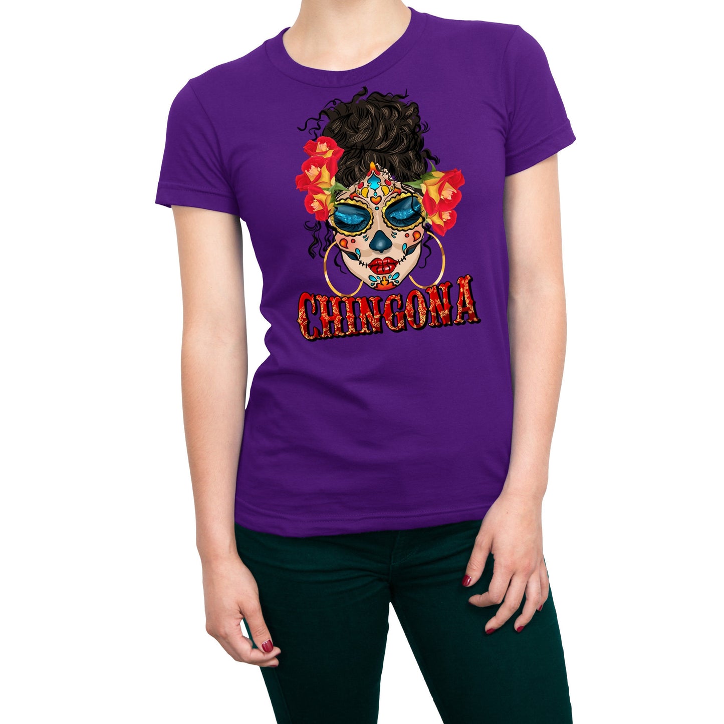 Chingona Mexican Funny Women's T-Shirt