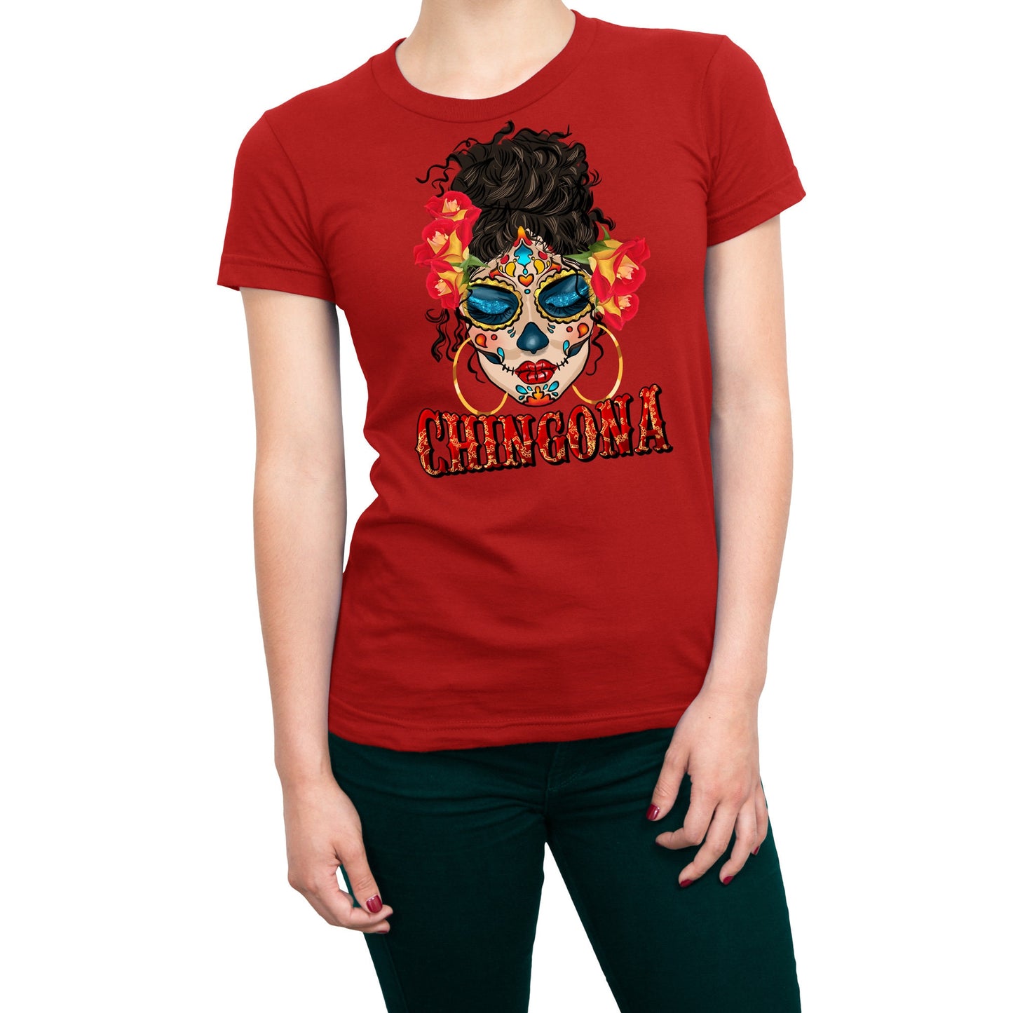 Chingona Mexican Funny Women's T-Shirt