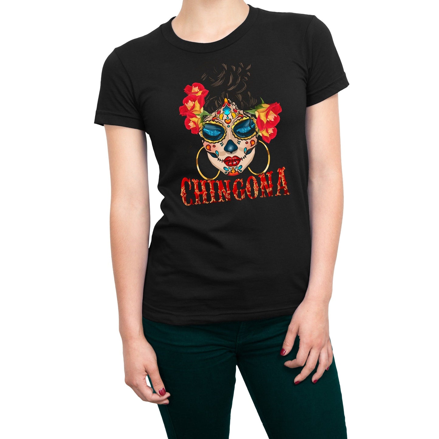 Chingona Mexican Funny Women's T-Shirt