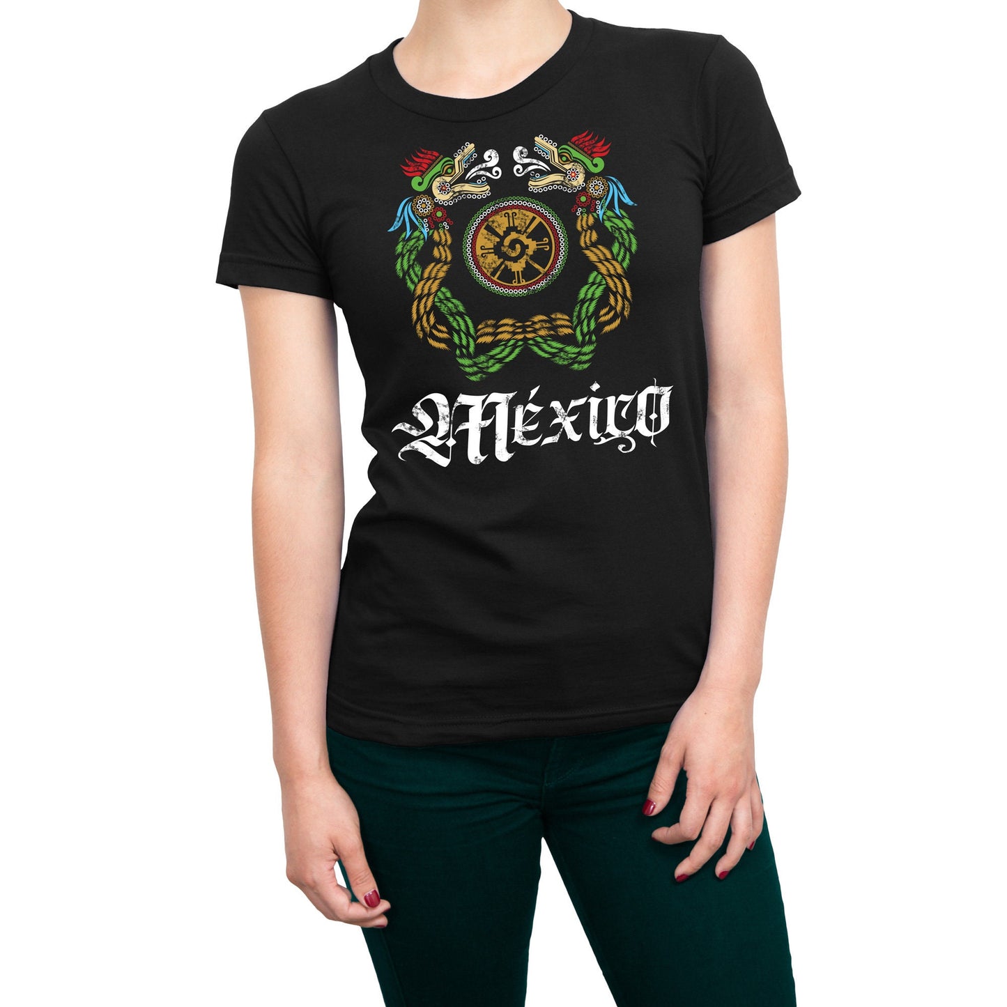 Mexico Quetzalcoatl God Feathered Serpent Aztec Empire Mesoamerican Culture T-Shirt