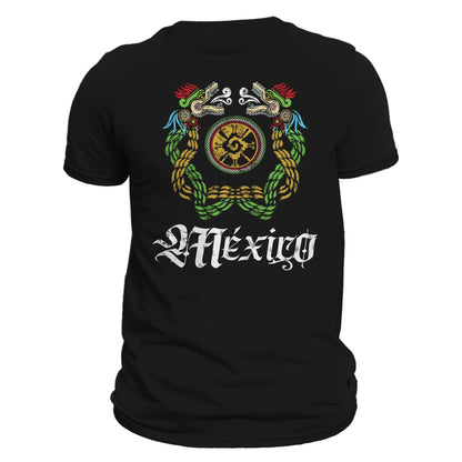 Mexico Quetzalcoatl God Feathered Serpent Aztec Empire Mesoamerican Culture T-Shirt