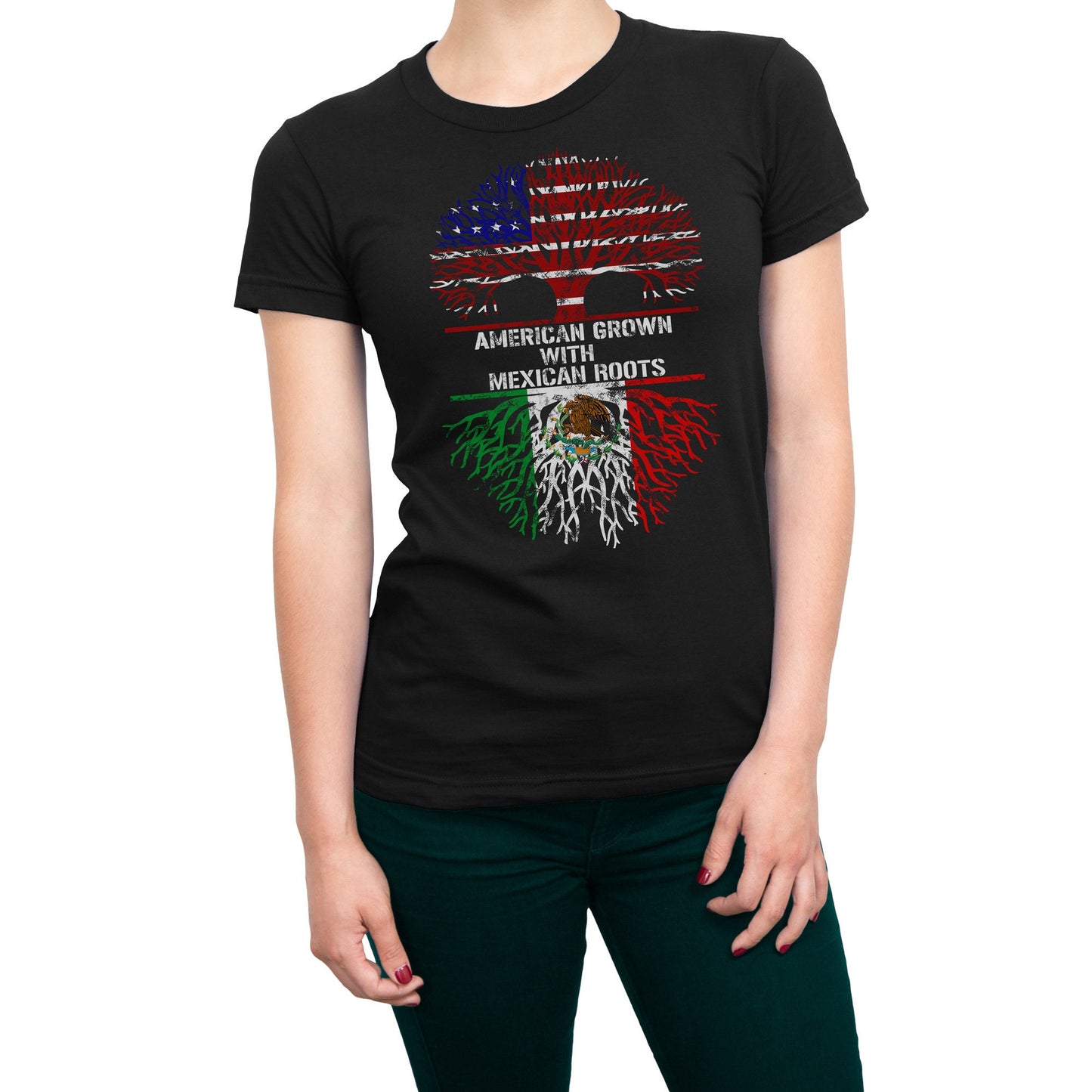 American Grown With Mexican Roots T-Shirt