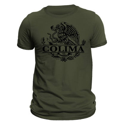 Colima Mexico Eagle Emblem Mexican T-Shirt