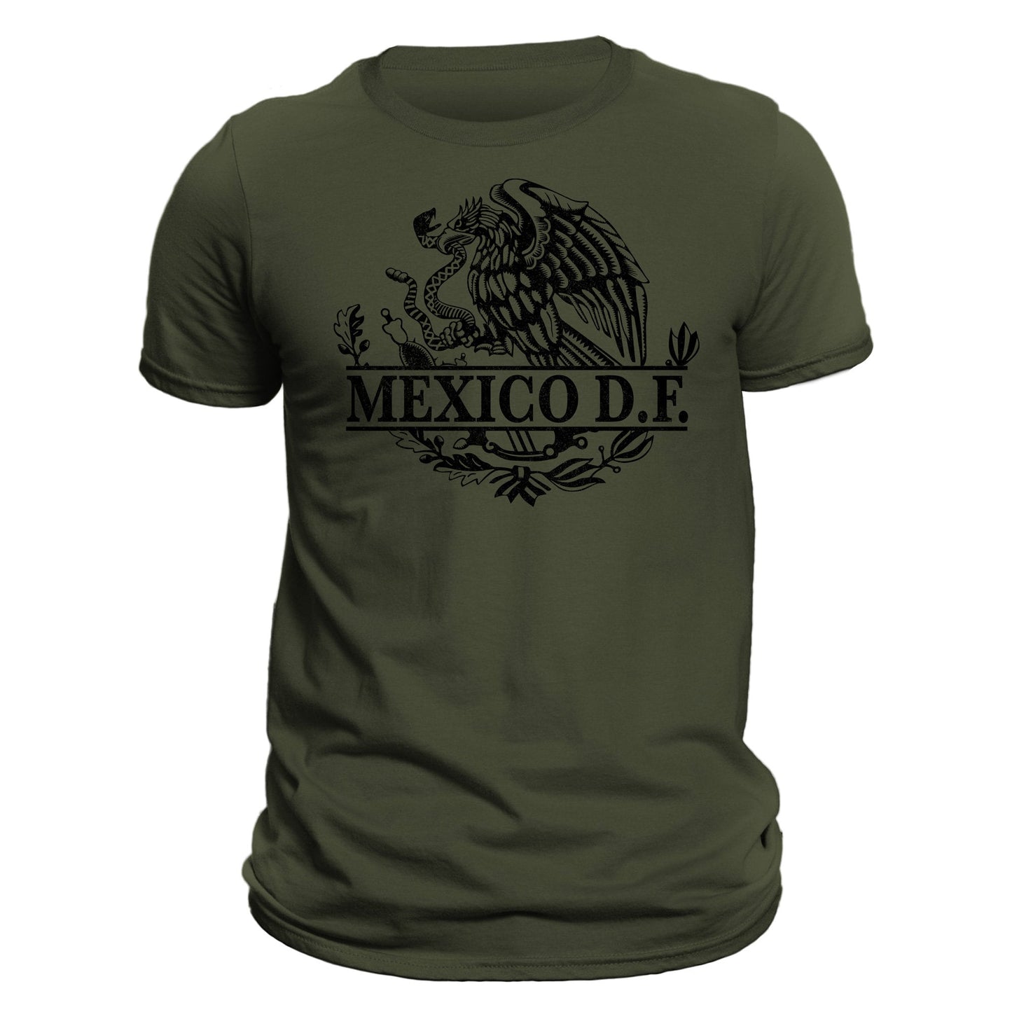 Mexico D.F. Mexico Eagle Emblem Mexican T-Shirt