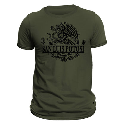 San Luis Potosí Mexico Eagle Emblem Mexican T-Shirt