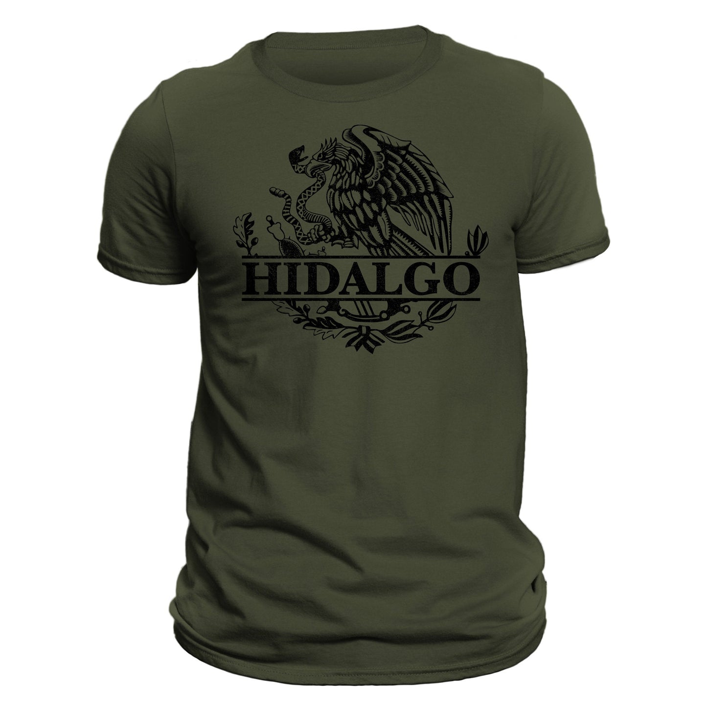 Hidalgo Mexico Eagle Emblem MexicanT-Shirt