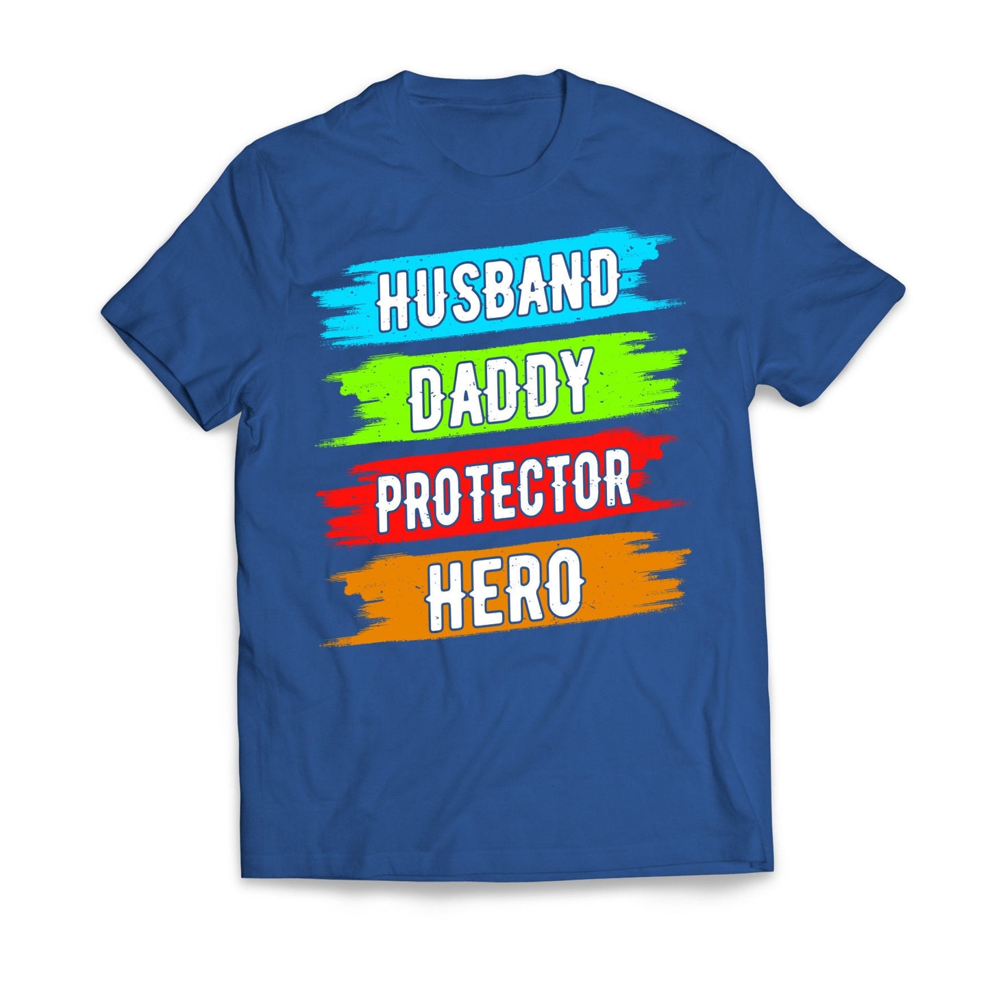 Father's Day Husband Daddy Protector Hero Men's T-Shirt