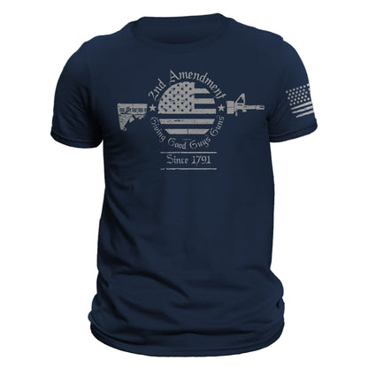 USA 2nd Amendment Giving Good Guys Guns T-Shirt