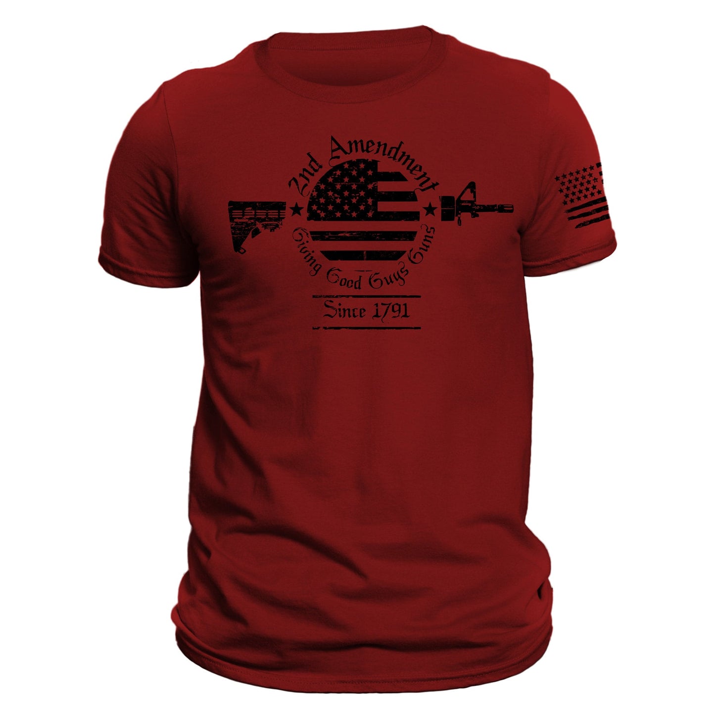 USA 2nd Amendment Giving Good Guys Guns T-Shirt