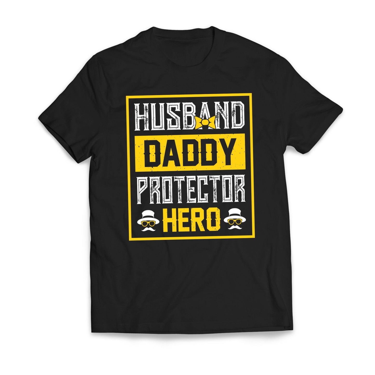 Husband DADDY Protector Hero Father's Day T-Shirt