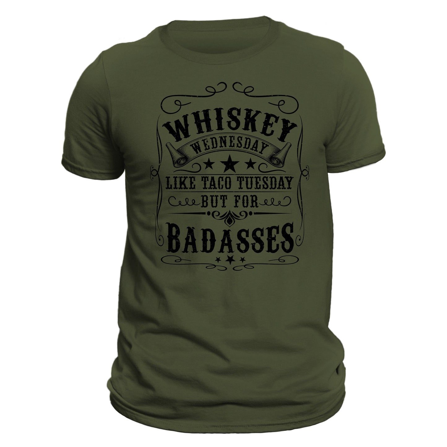 Whiskey Wednesday Like Taco Tuesday But For Badasses T-Shirt