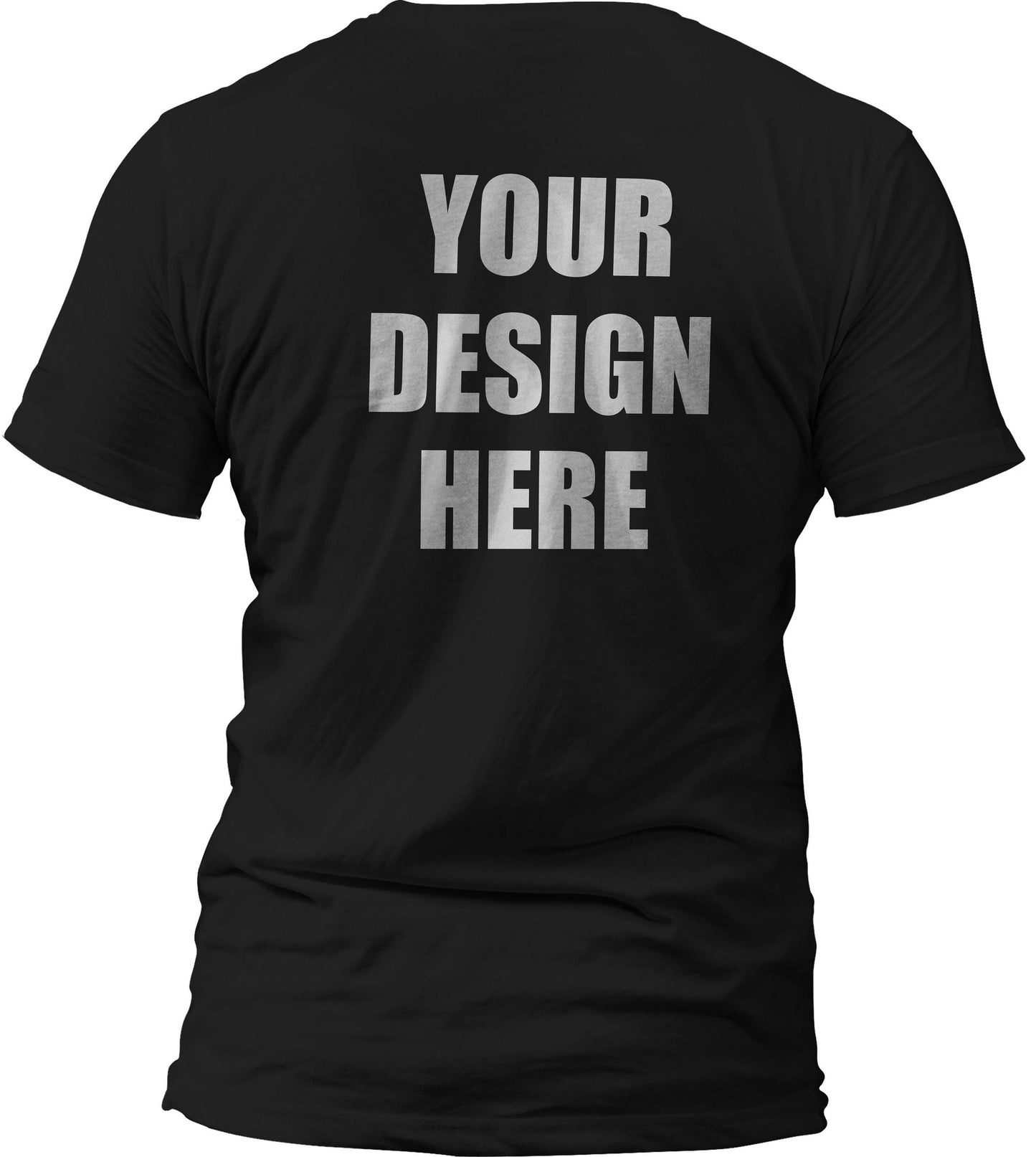 Personalized Custom T-Shirt Add Your Own Design, Graphic, Text, Front or Back